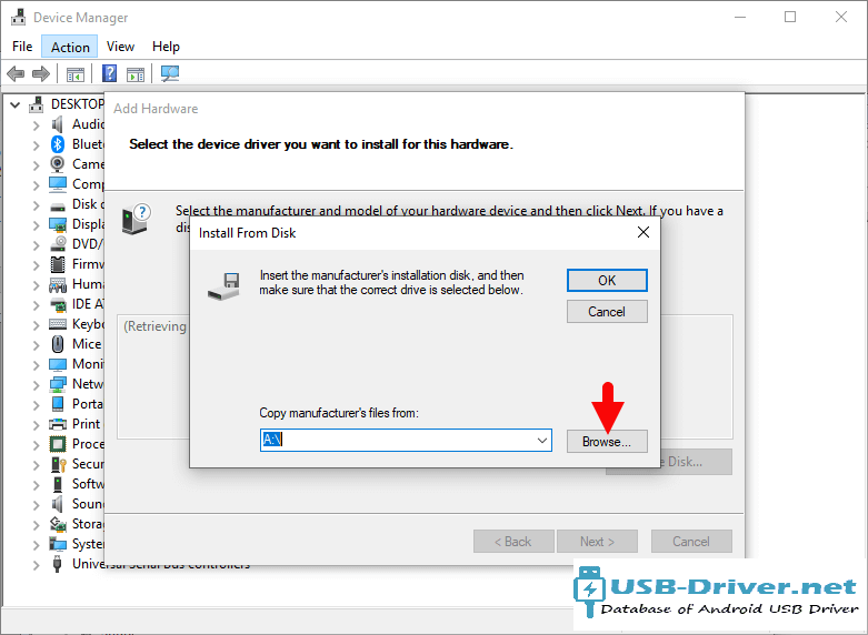 Step 9 :Installation Evercoss Jump T3 R40D USB Driver