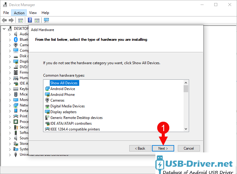 Step 7 :Installation Evercoss Jump T3 R40D USB Driver