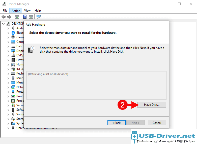 Step 8 :Installation Mobell S18 USB Driver