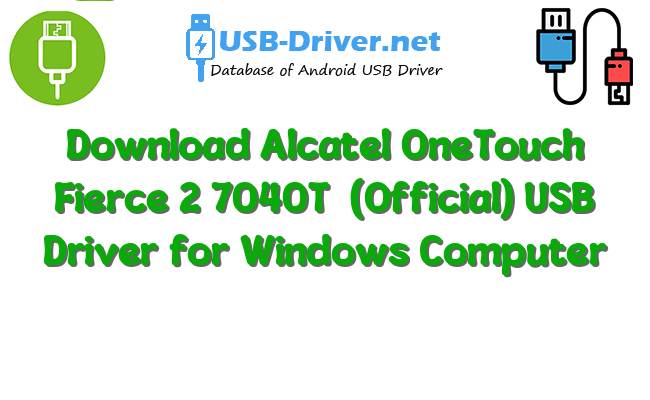 Alcatel OneTouch Fierce 2 7040T