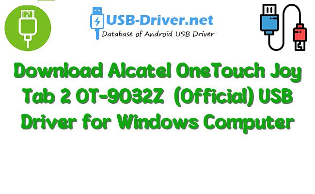 Alcatel OneTouch Joy Tab 2 OT-9032Z