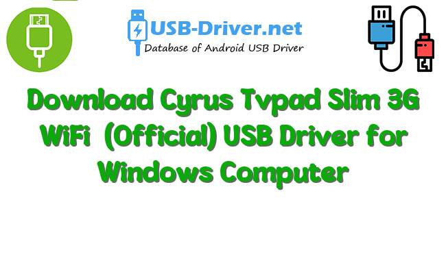 Cyrus Tvpad Slim 3G WiFi