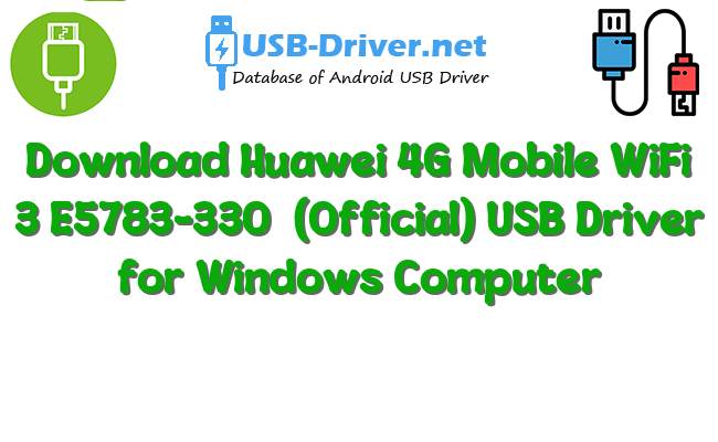 Huawei 4G Mobile WiFi 3 E5783-330