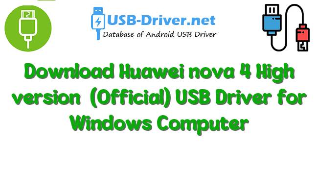 Huawei nova 4 High version