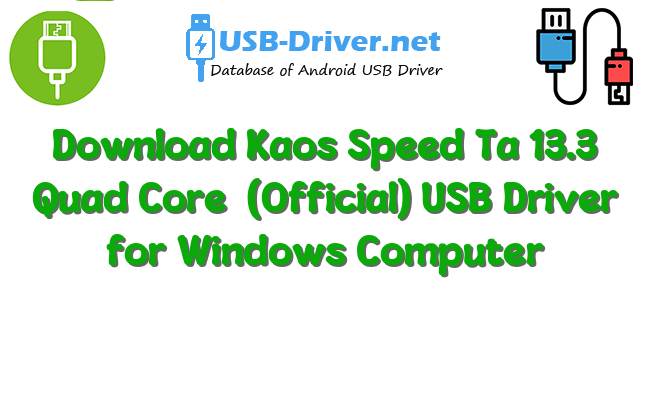 Kaos Speed Ta 13.3 Quad Core