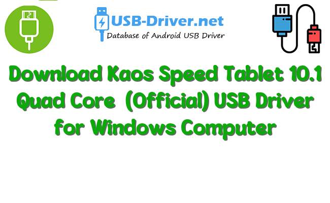 Kaos Speed Tablet 10.1 Quad Core