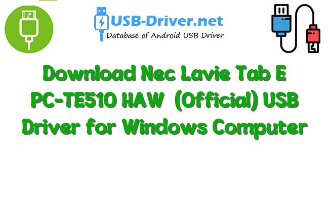 Nec Lavie Tab E PC-TE510 HAW