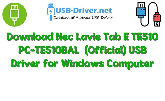 Nec Lavie Tab E TE510 PC-TE510BAL