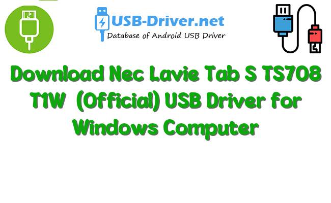 Nec Lavie Tab S TS708 T1W