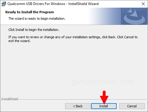 How to install Qualcomm USB Driver official on Windows