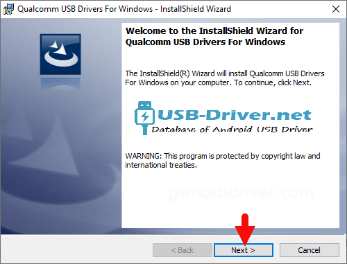 How to install Qualcomm USB Driver official on Windows