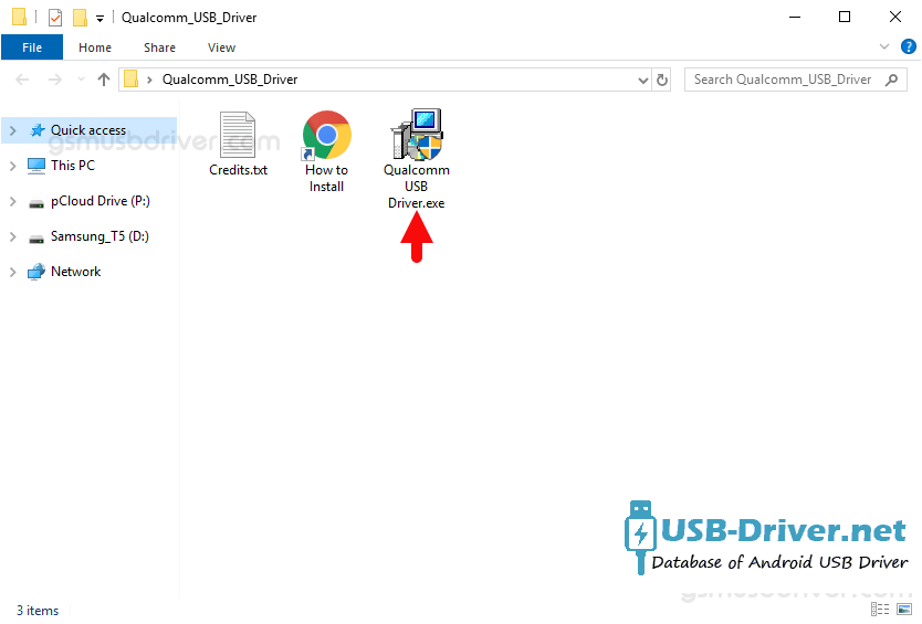 How to install Qualcomm USB Driver official on Windows