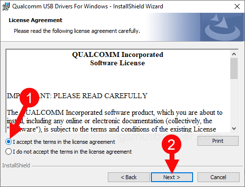 How to install Qualcomm USB Driver official on Windows