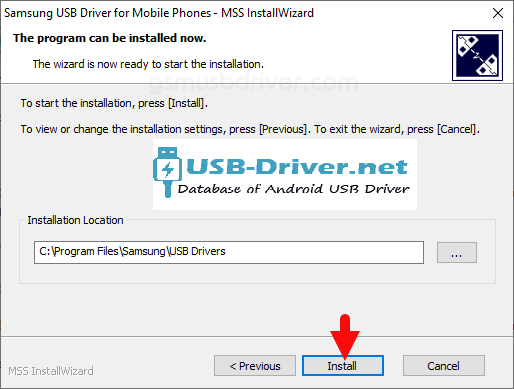 How to install Samsung USB Driver official on Windows