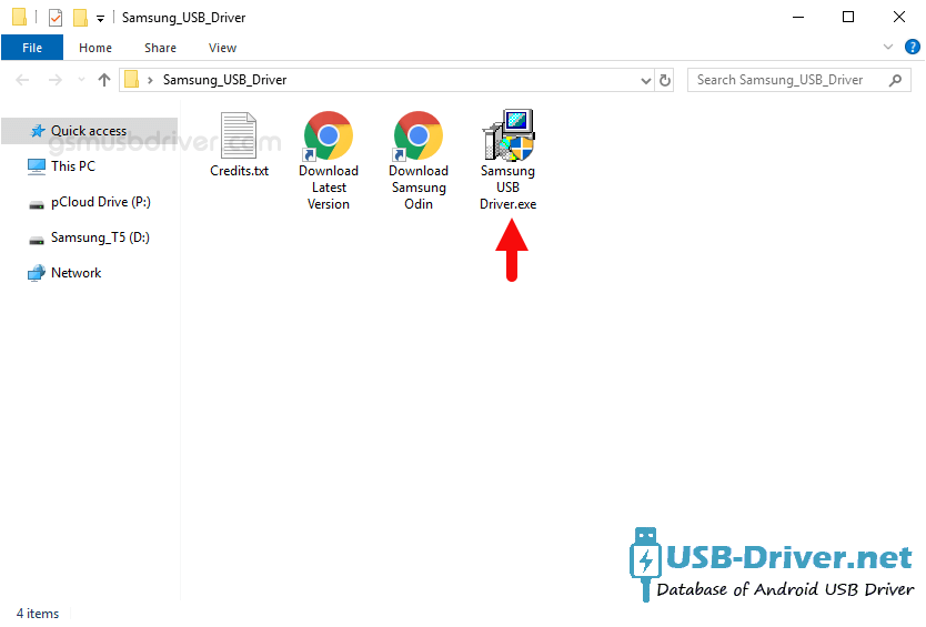 How to install Samsung USB Driver official on Windows