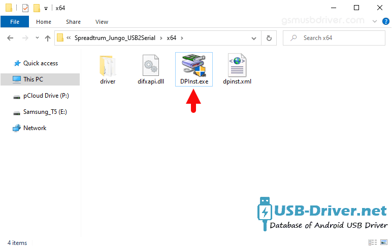 How to install Android Spreadtrum Jungo Driver official on Windows