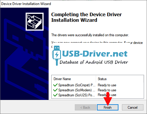 How to install Android SCI Driver official on Windows